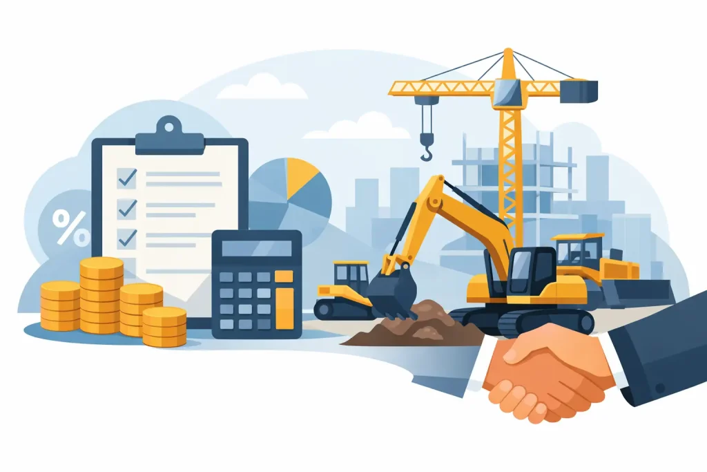 Asset Finance for Construction Equipment